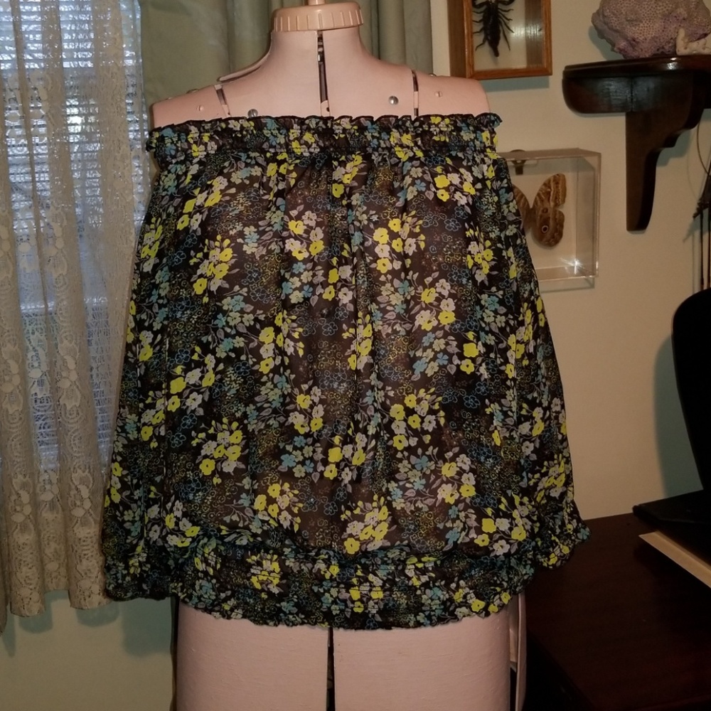 Confess peasant blouse